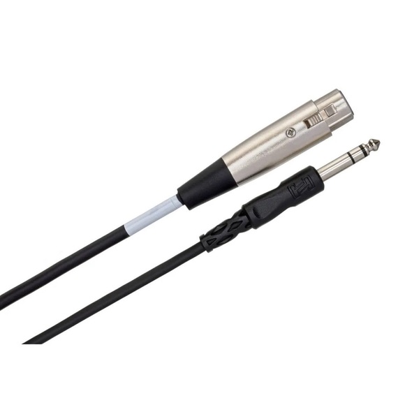 HOSA Balanced Interconnect 5ft XLR3F to 1/4 TRS STX-105F - Picture 5 of 9